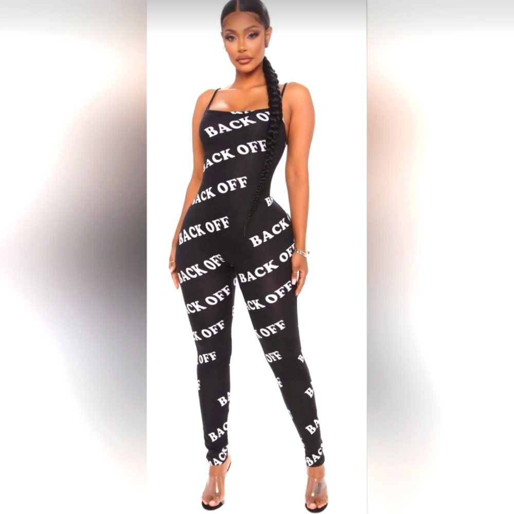 SZ 1X FASHION NOVA JUMPSUIT NWT
